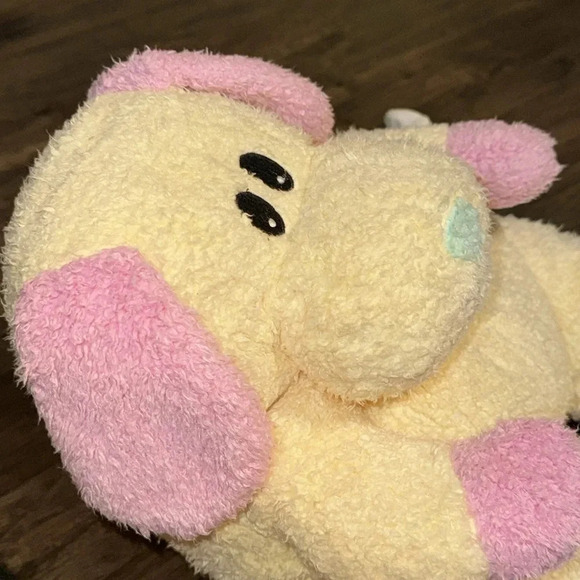 VTG RARE 1999 TY beanie baby Tylon Pillow Pals Dogbaby the Rattle Plush Animal - Picture 8 of 11